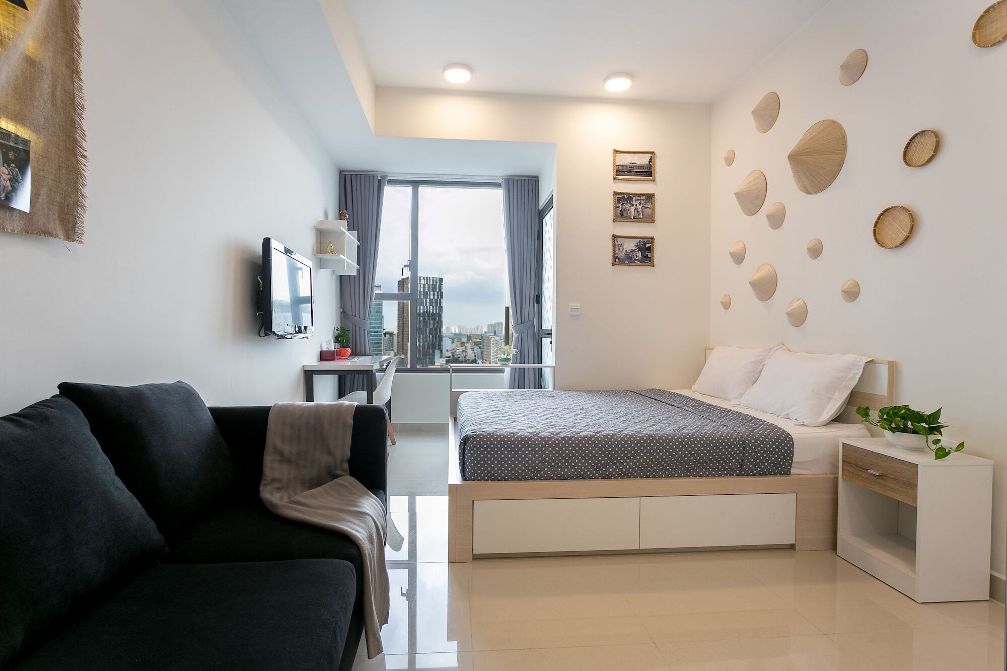 הו צ'י מין סיטי Macy Studio Apartment מראה חיצוני תמונה